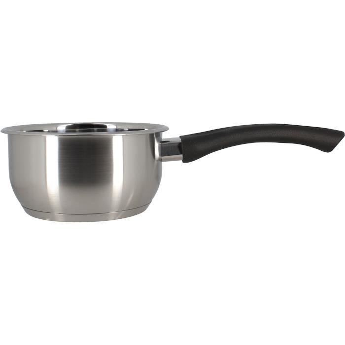 Casserole - MENASTYL - 6020240 - Stainless steel - 14 cm - Suitable for all heat sources including induction