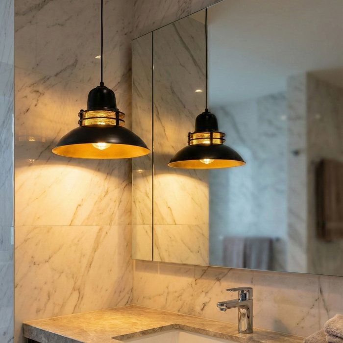 Chandelier - D BY M.RED - Black - Black Metal - Timeless Elegance - Modern Decor