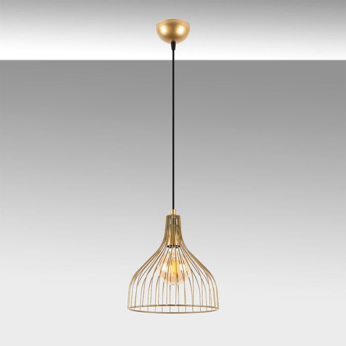 Chandelier - D BY M.RED - Gold - Gold-Plated Metal - Chic - Sophisticated Decor