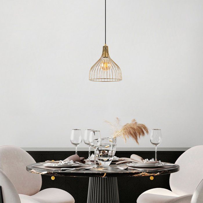 Chandelier - D BY M.RED - Gold - Gold-Plated Metal - Chic - Sophisticated Decor