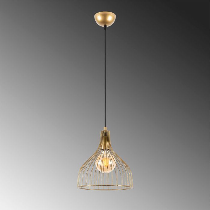 Chandelier - D BY M.RED - Gold - Gold-Plated Metal - Chic - Sophisticated Decor
