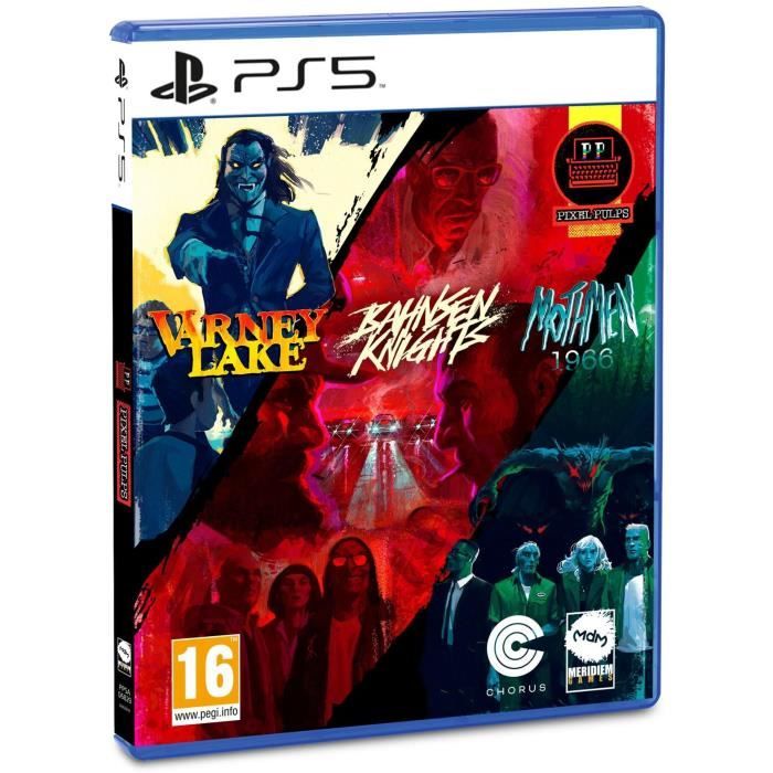 The Pixel Pulps Collection - PS5 Game - Special Edition - Adventure - 16+ - Boxed