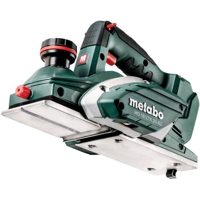 Cordless planer - METABO - HO 18 LTX 20-82 - 18 V - Cardboard