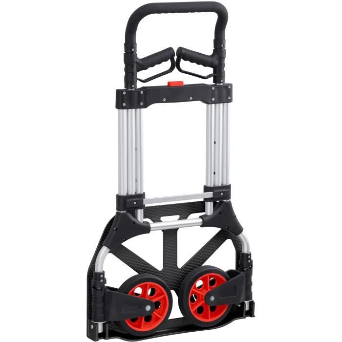 Hand truck - MEISTER - 8985710 - Foldable - 200 kg - Black