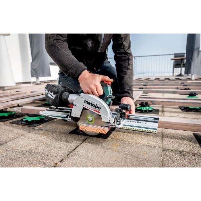 Guide rail - METABO - KFS 44 - Mobile and compact solution - Bevel cuts up to 60°