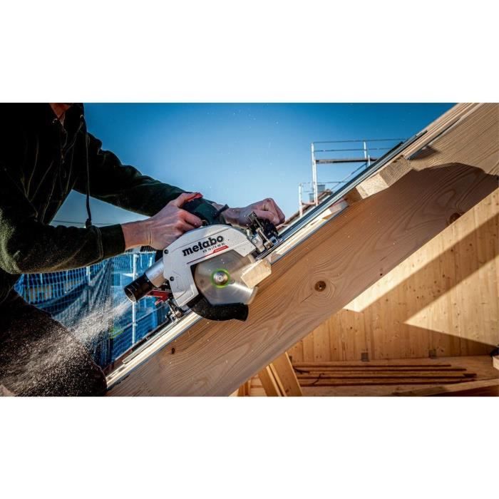 Cordless portable circular saw - METABO - KS 18 LTX 66 BL - 18 V - carbide circular saw blade