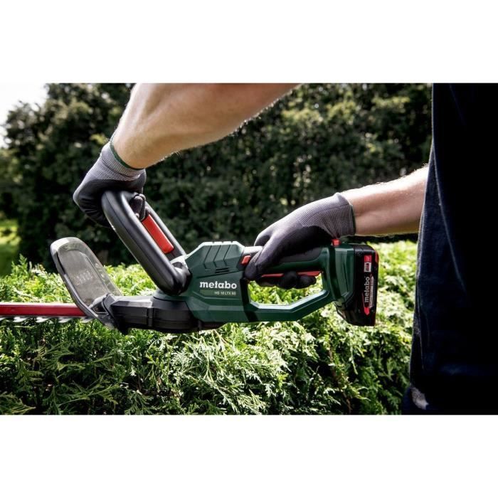 Cordless hedge trimmer - METABO - HS 18 LTX 65 - 65 cm blade - 18 V - Clean cut