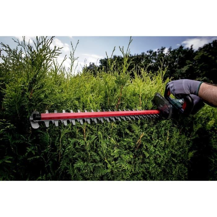 Cordless hedge trimmer - METABO - HS 18 LTX 65 - 65 cm blade - 18 V - Clean cut