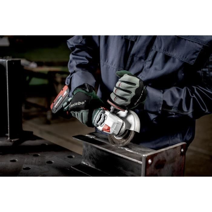 Cordless grinder - METABO - WVB 18 LT BL 11-125 Quick - 18V - Concrete - Professional