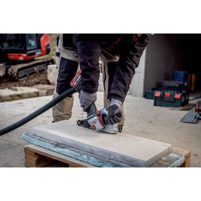Cordless grinder - METABO - WVB 18 LT BL 11-125 Quick - 18V - Concrete - Professional