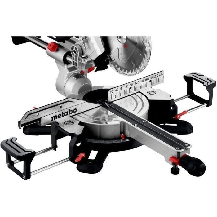 Radial miter saw - METABO - KGS 216 M - precision cut line LED - 613216000 - model 2023