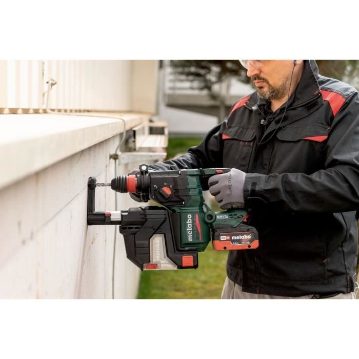 Cordless hammer drill - METABO - KH 18 LTX BL 28 Q - 18 V - Brushless - 3 functions