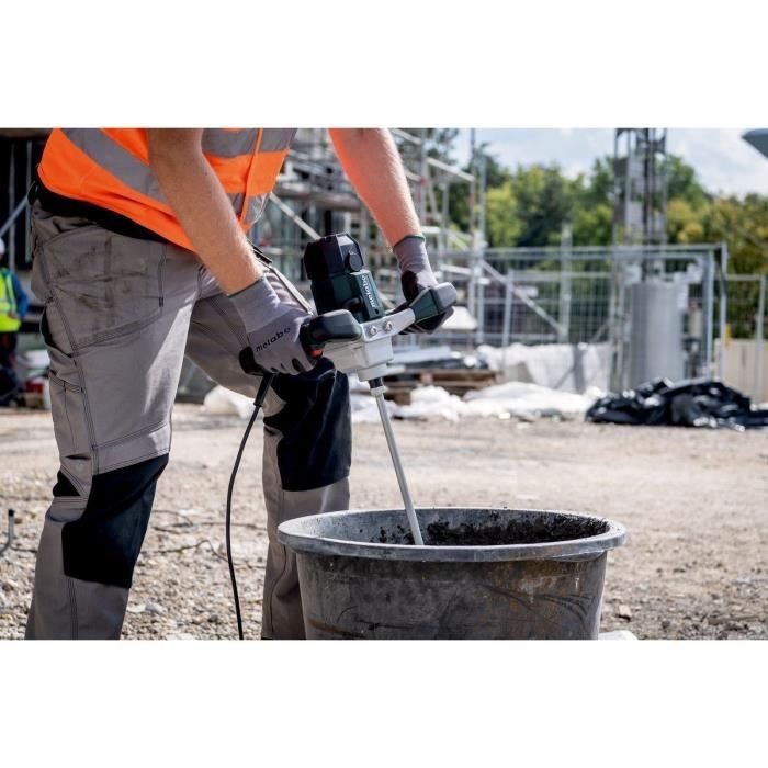 Mixer - METABO - RWE 1200 - RS-R2 agitator - 200 mm extension - Open-end wrench