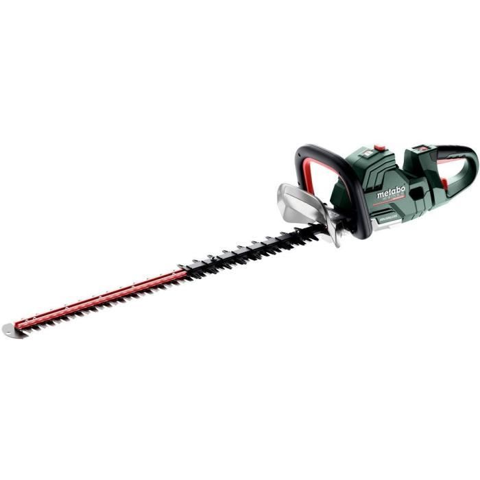 METABO HS 18 LTX BL 75 cordless hedge trimmer - Brushless motor - Rotating handle - Blade protection