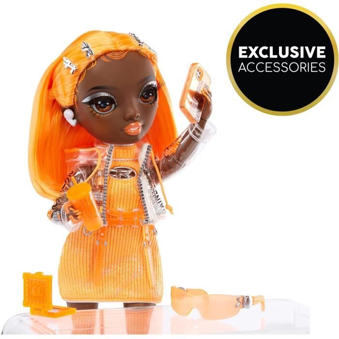Rainbow High - Mannequin doll - Michelle St Charles (Fluo orange) 5 Series