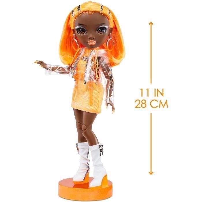 Rainbow High - Mannequin doll - Michelle St Charles (Fluo orange) 5 Series