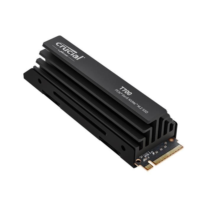 Crucial T700 - Internal SSD - 1 TB - PCI Express 5.0 (NVMe)