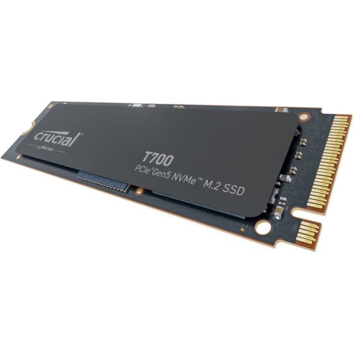 Crucial T700 - Internal SSD - 4 TB - PCI Express 5.0 (NVMe)