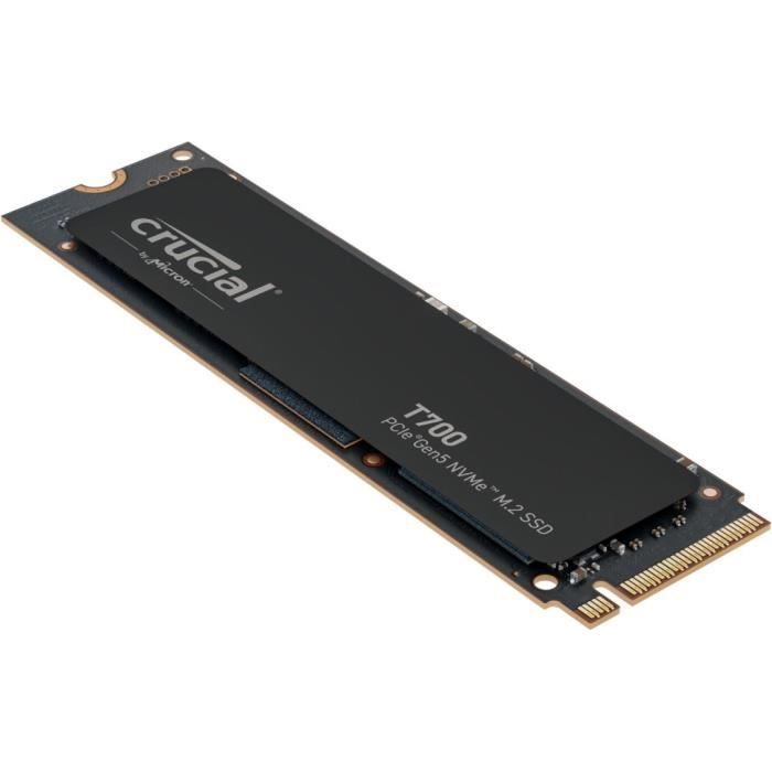 Crucial T700 - Internal SSD - 4 TB - PCI Express 5.0 (NVMe)