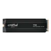 Internal Gaming SSD with Premium Heatsink - CRUCIAL - T705 SSD 2TB PCIe Gen5 NVMe M.2 (2024) - CT2000T705SSD5