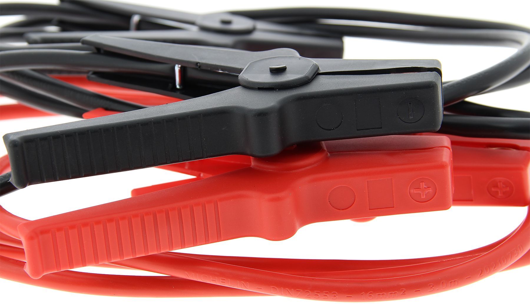 Starting cables - MICHELIN - 9512 - 16mm² - 3M - Starting gasoline engines with a maximum displacement of 2.5L