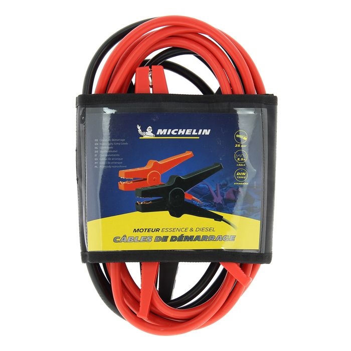 Starter cables - MICHELIN - 9513 - 25mm² section - 3m length