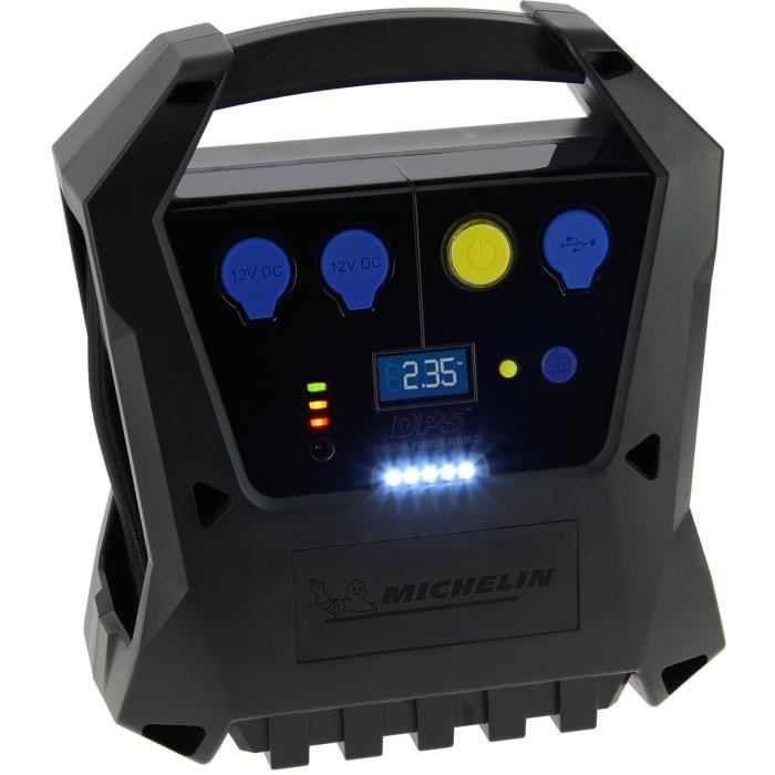 MICHELIN - Rechargeable cordless compressor - 6.9 Bar - 100 PSI