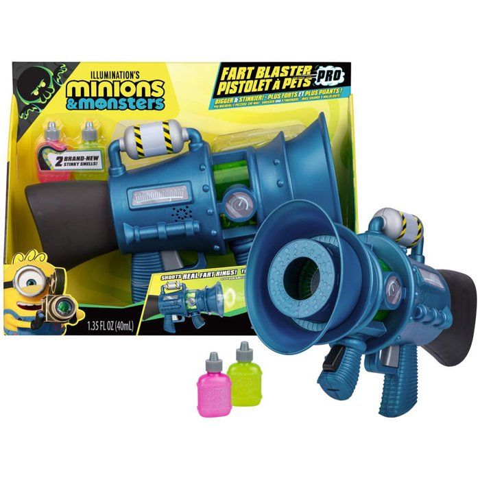 Ultimate Fart Gun 2.0 - MINIONS 3 - Ages 4 and up