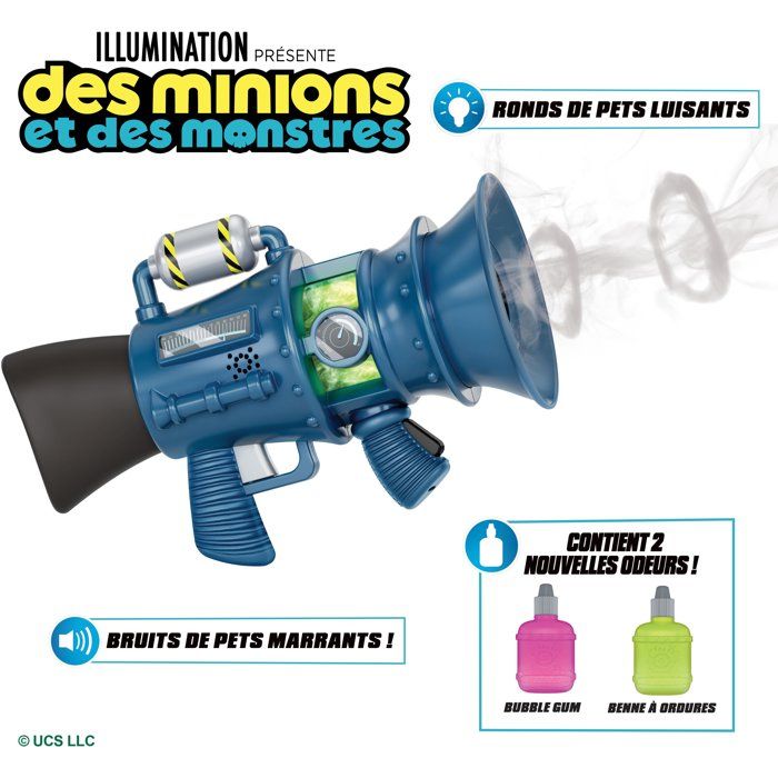 Ultimate Fart Gun 2.0 - MINIONS 3 - Ages 4 and up