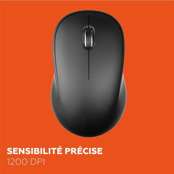 Keyboard and mouse set - MOBILITY LAB - Alpha - Ergonomic - Wireless - Integrated numeric keypad