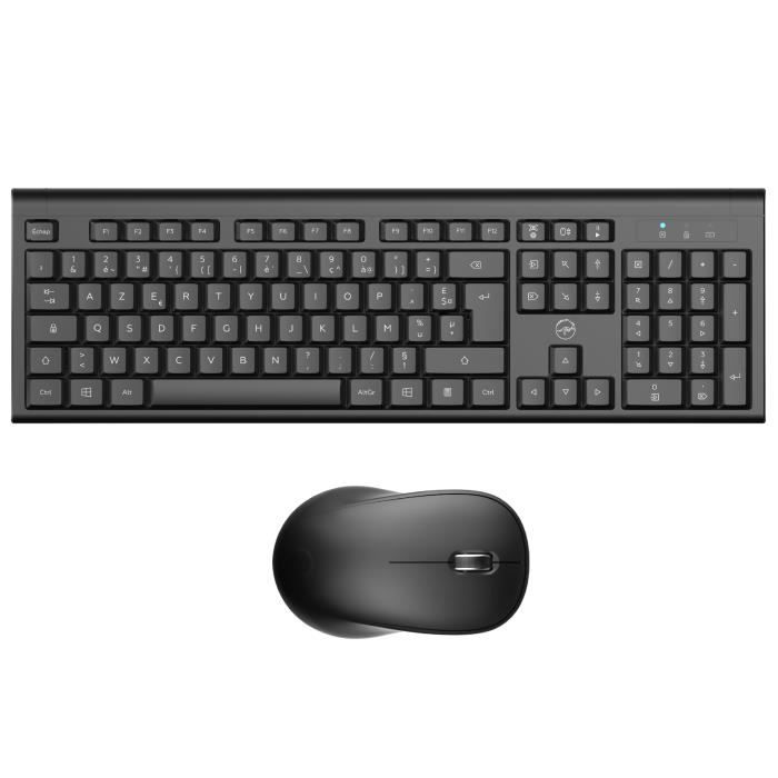 Keyboard and mouse set - MOBILITY LAB - Alpha - Ergonomic - Wireless - Integrated numeric keypad