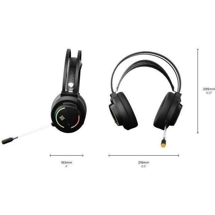 4 in 1 RGB Gaming Pack - MOBILITY - Aquila - Keyboard + Headset + Mouse + Mat