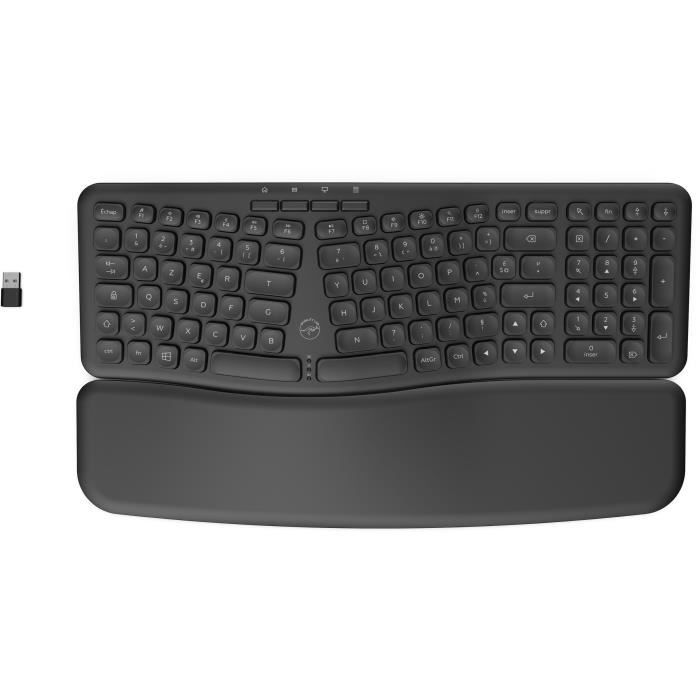 Ergonomic wireless keyboard - MOBILITY LAB - ML313153 - Concave keys - Windows
