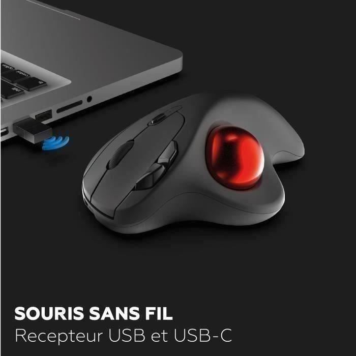 Wireless mouse - MOBILITY LAB - Trackball - Black