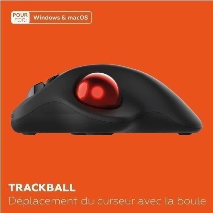 Wireless mouse - MOBILITY LAB - Trackball - Black