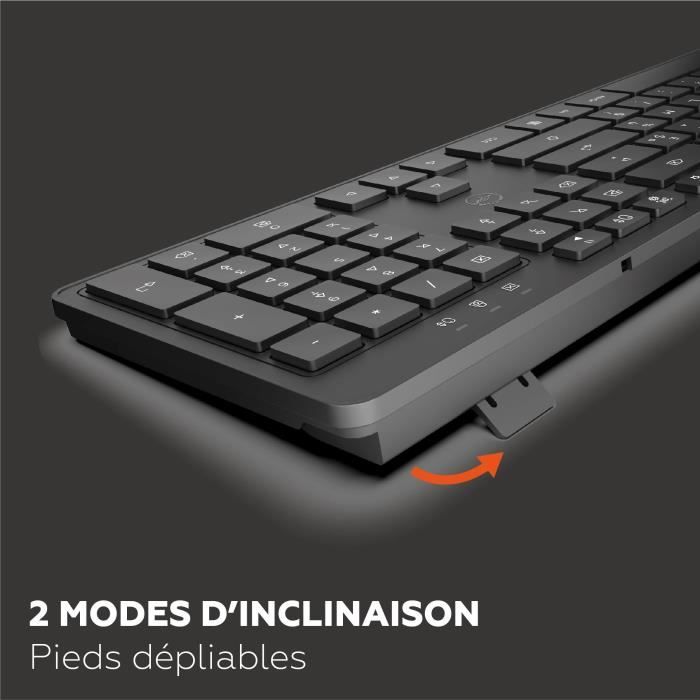 Wireless keyboard - MOBILITY LAB - Premium - AZERTY - Black