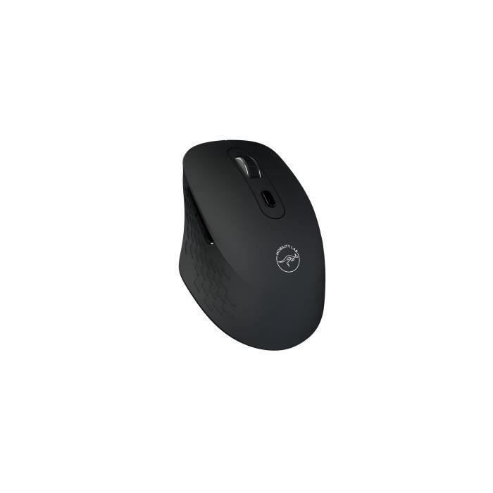 Wireless mouse - MOBILITY LAB - Omega - Bluetooth and 2.4GHz receiver - Black - Silent clicks - Adjustable precision
