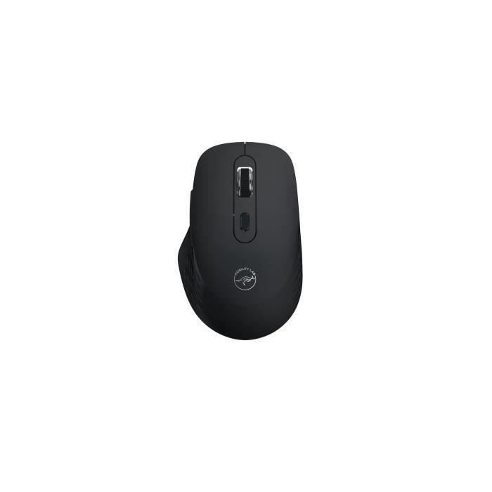 Wireless mouse - MOBILITY LAB - Omega - Bluetooth and 2.4GHz receiver - Black - Silent clicks - Adjustable precision