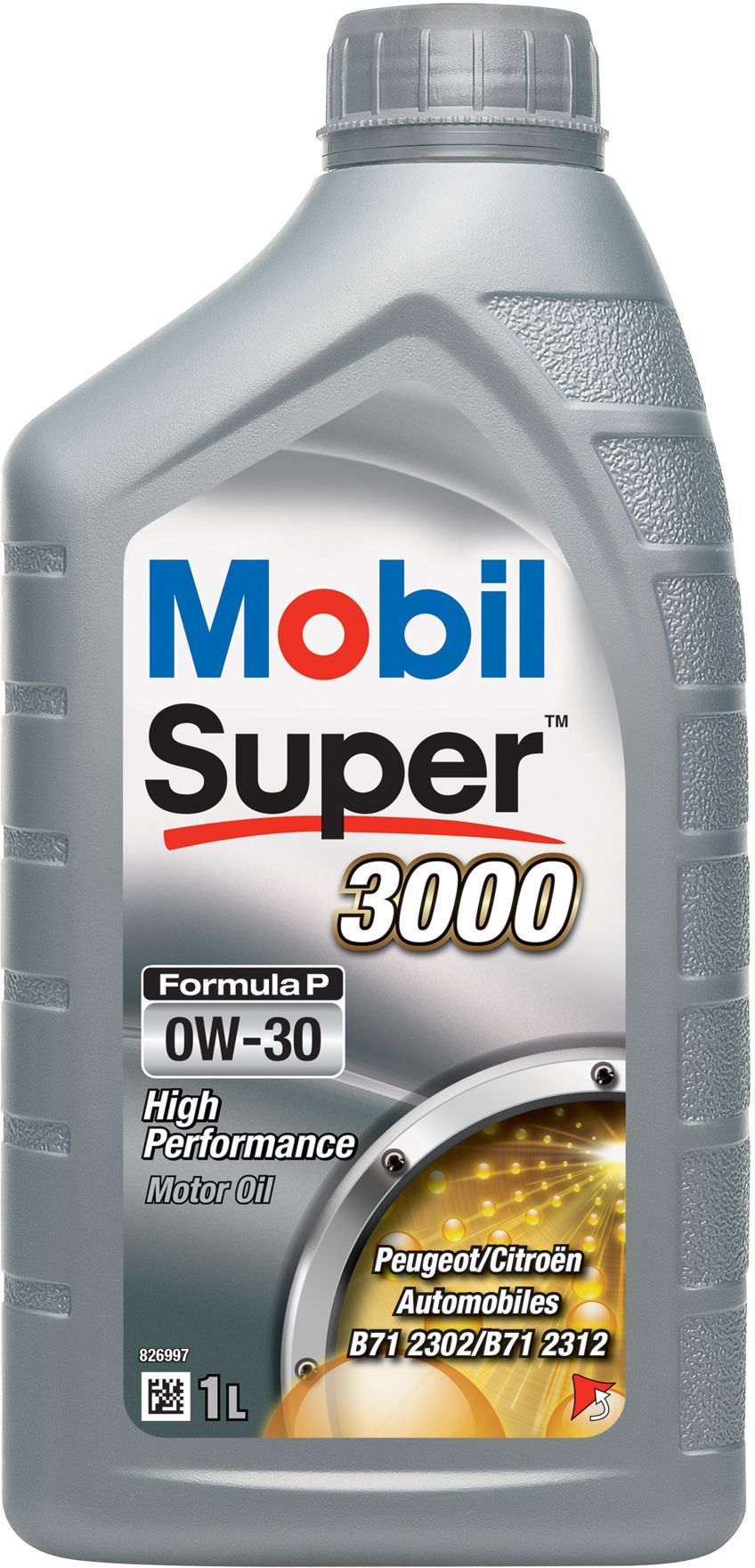MOBIL Synthetic motor oil S3000 - 0W30 Formula-P - 1 L