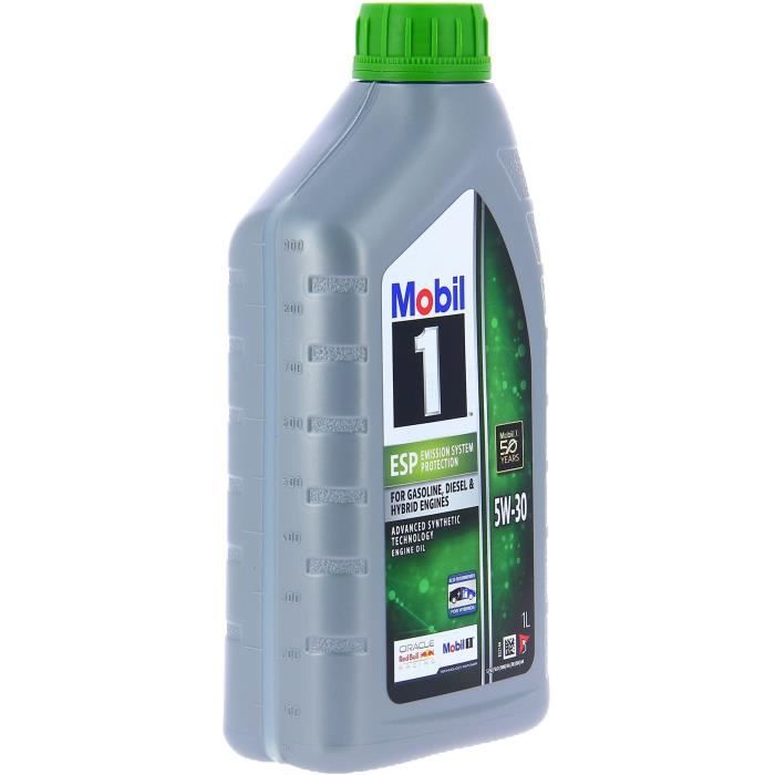 Engine oil can - MOBIL1 - 5W30 ESP - 1 L - 4 seasons