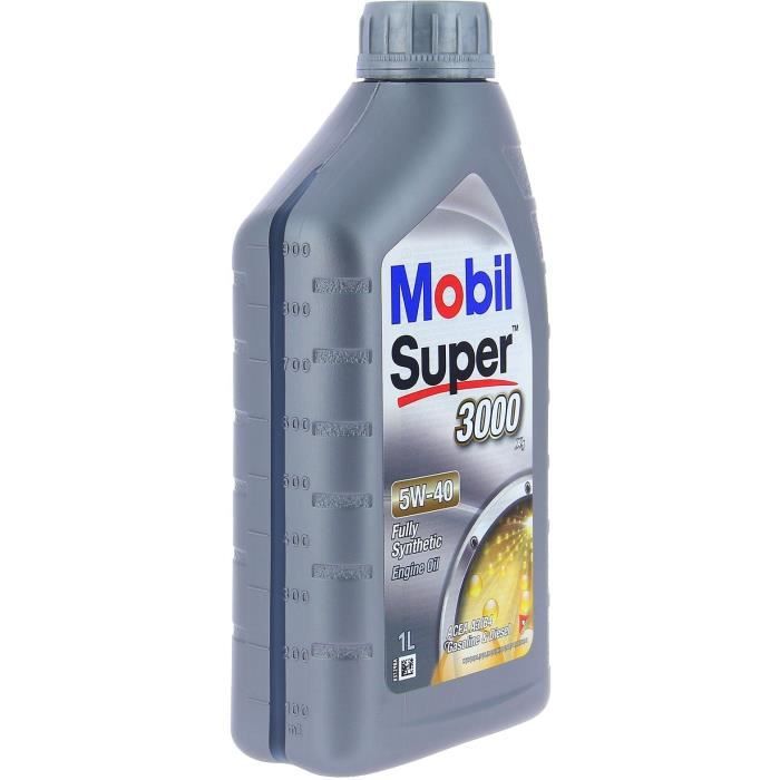 Engine oil can - MOBIL - S3000 5W40 - 1 L - 4 seasons
