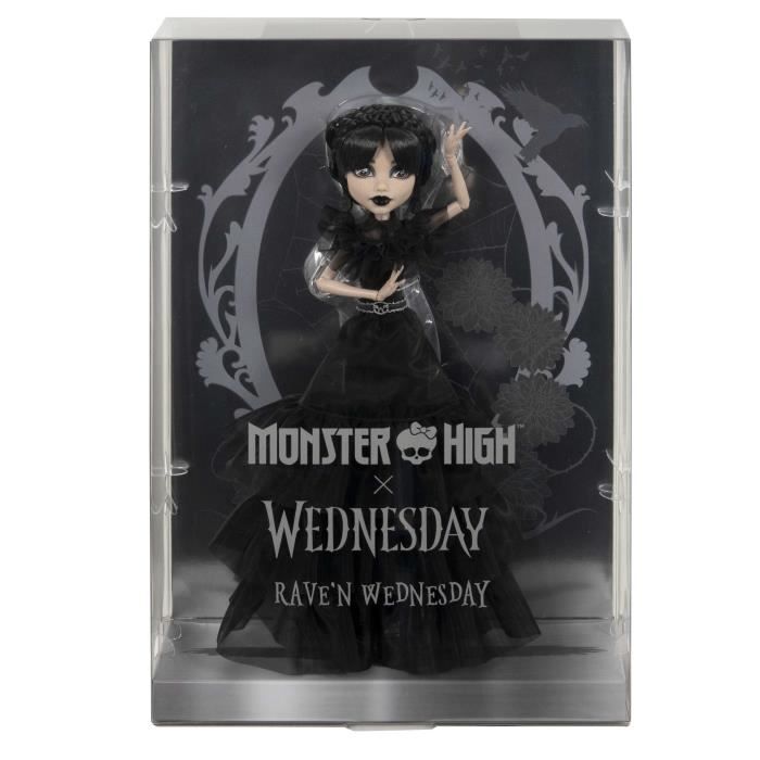 Monster High - Wednesday Addams Prom Dress - Doll - Monster High - HXJ03