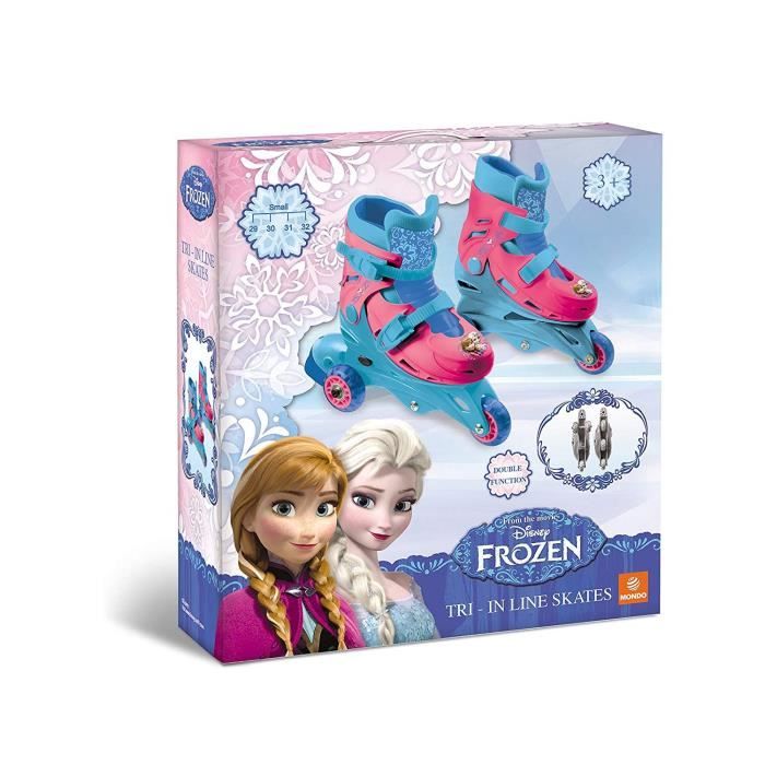 THE QUEEN OF SNOWS - Inline Skates - 3-Wheel Evolution 2 in 1 - Girl - From 3 years