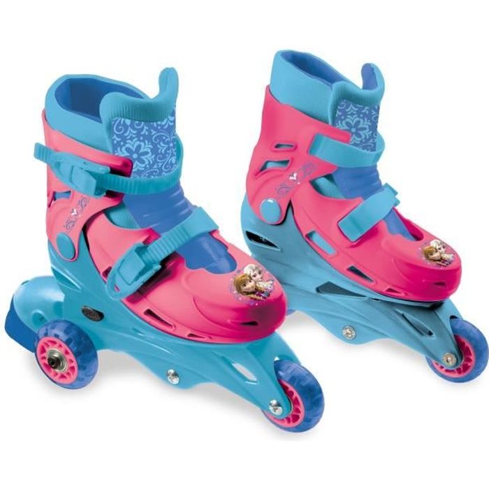 THE QUEEN OF SNOWS - Inline Skates - 3-Wheel Evolution 2 in 1 - Girl - From 3 years