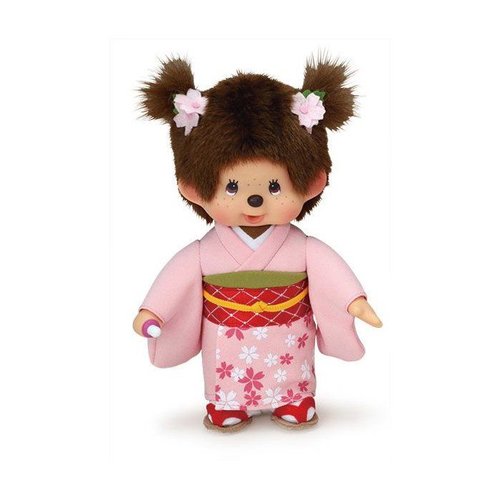 Plush Toy - MONCHHICHI - Pink Kimono SE260799 - 20 cm - Outfit - Collection