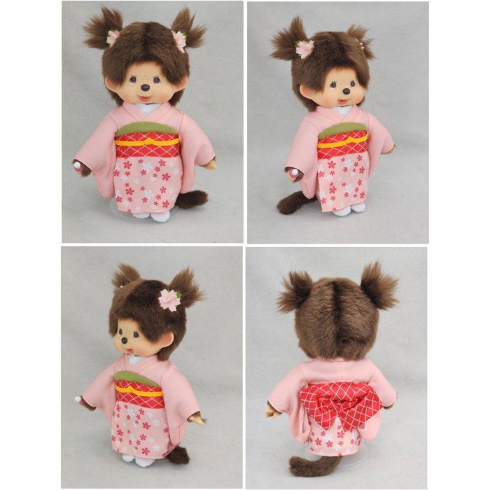 Plush Toy - MONCHHICHI - Pink Kimono SE260799 - 20 cm - Outfit - Collection