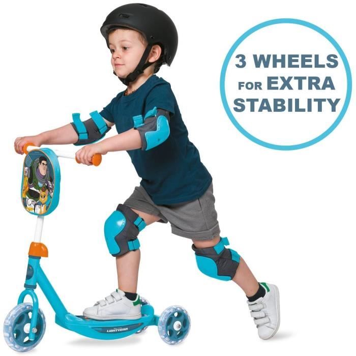 Mondo - 3 -wheeled scooter / Patinte - Disney - Pixar - Buzz L'Éclair