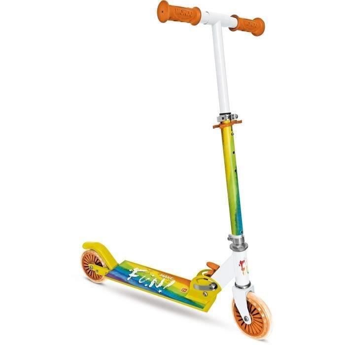 Mondo - Scooter / 2 -wheel foldable pad - Rainbow - Arc -en -ciel