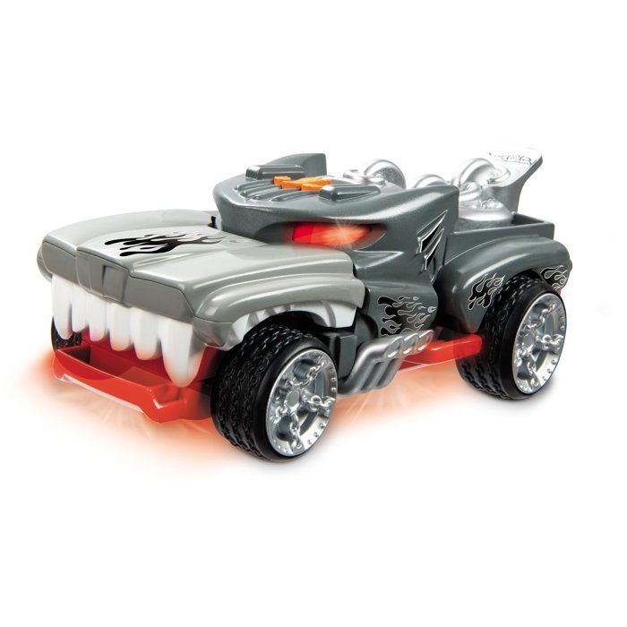 Motorized vehicle - Mondo Motors - Sounds and lights - Hot Wheels Monster Action Hotweiler - 23cm