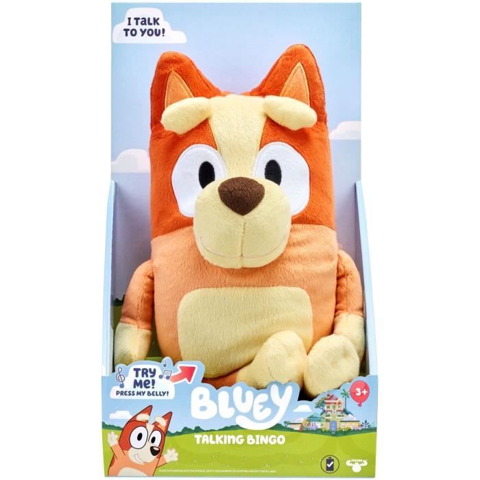 Talking Plush 31cm Bingo MOOSE TOYS